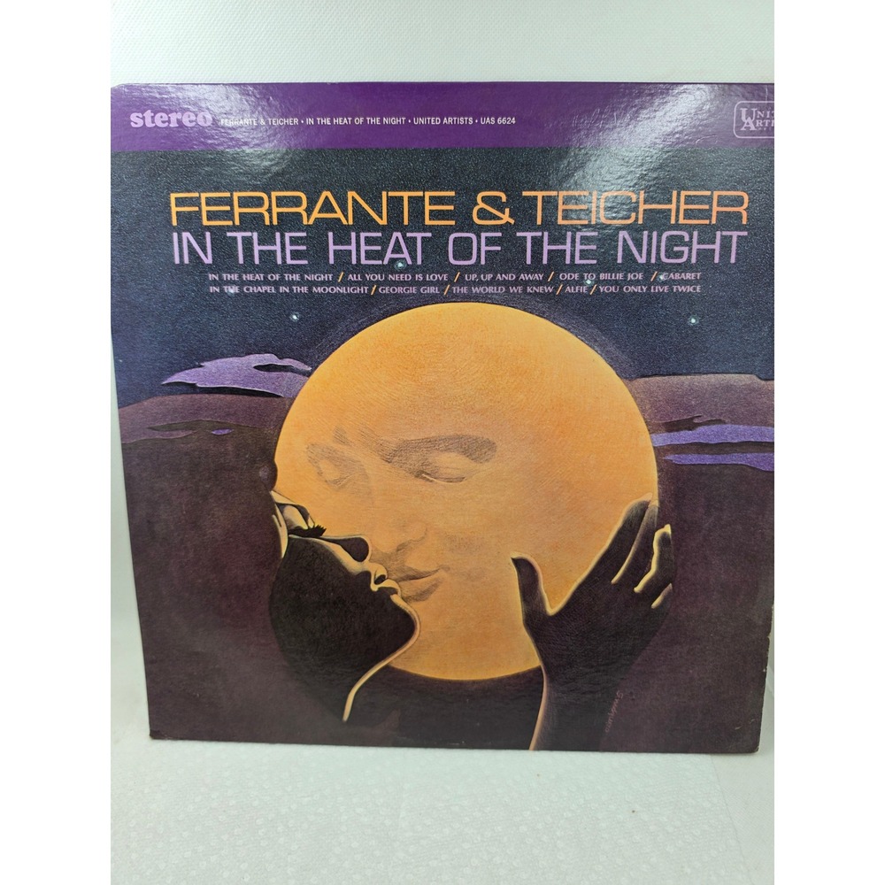 Ferrante & Teicher In The Heat Of The Night Vinyl LP 1967 United Artists UAS6624